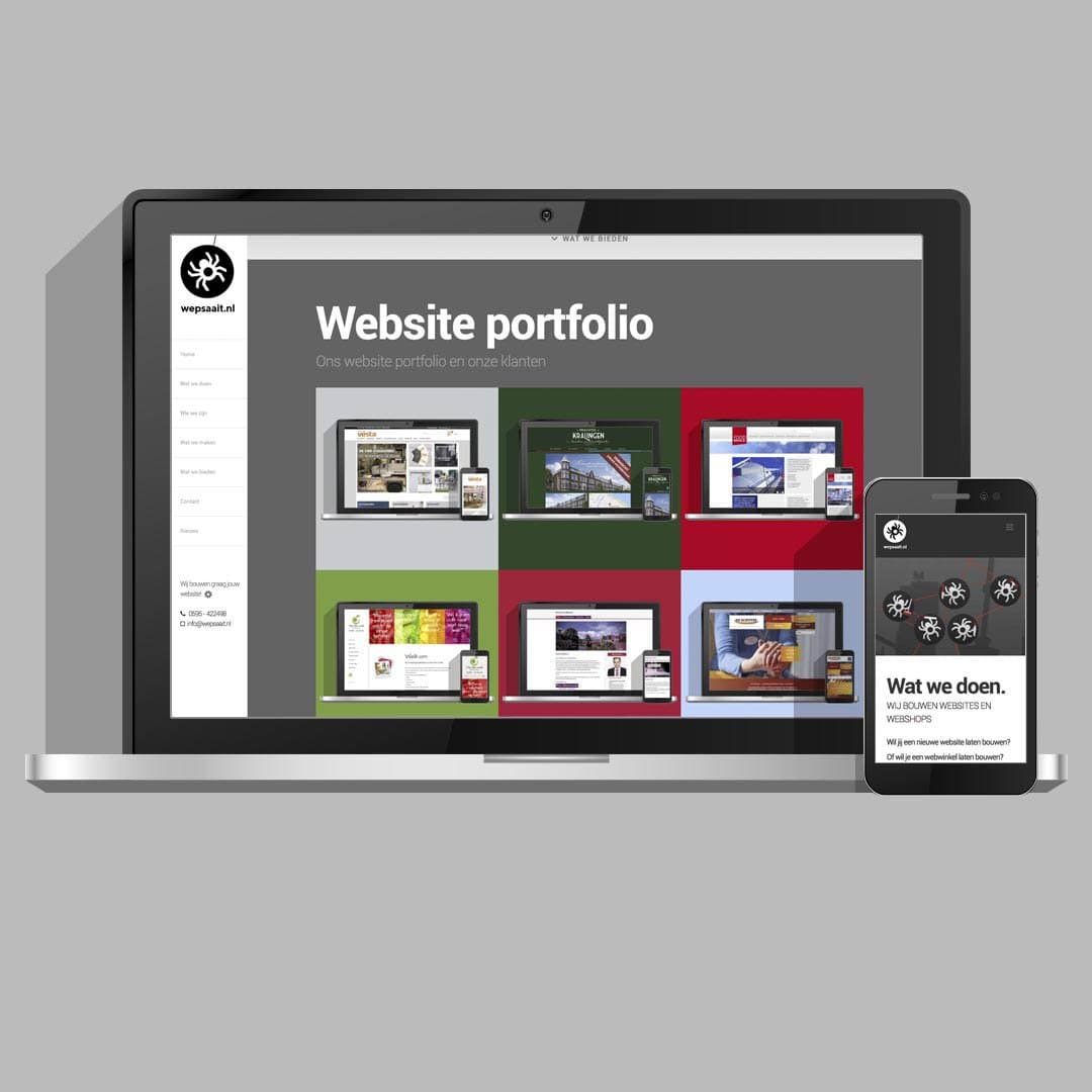 Wepsaait webdesign en website bouw